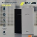 Портативные зарядные устройства Canyon PB-2001 20000mAh (черный)