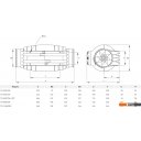 Вытяжная и приточная вентиляция Soler&Palau TD-250/100 'T' Silent 5211364500