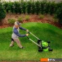 Газонокосилки Greenworks GD60LM61 2519107 (без АКБ)