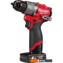 Шуруповерты, гайковерты, электроотвертки Milwaukee M12 FUEL M12FDD2-402X 4933479874 (с 2-мя АКБ 4 Ач, кейс)