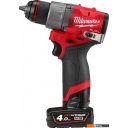 Шуруповерты, гайковерты, электроотвертки Milwaukee M12 FUEL M12FDD2-402X 4933479874 (с 2-мя АКБ 4 Ач, кейс)