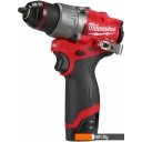 Шуруповерты, гайковерты, электроотвертки Milwaukee M12 FUEL M12FPD2-202X 4933479868 (с 2-мя АКБ 2 Ач, кейс)
