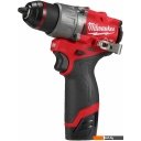 Шуруповерты, гайковерты, электроотвертки Milwaukee M12 FUEL M12FPD2-202X 4933479868 (с 2-мя АКБ 2 Ач, кейс)