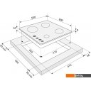 Варочные панели Krona Cortesia 60 BL