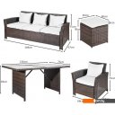 Садовая мебель Sundays Madeira SFS 020 (бежевые подушки)