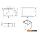 Кухонные мойки Granula KS-6003 (алюминиум)