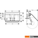 Аксессуары для ванной и туалета Hansgrohe AddStoris 41753990