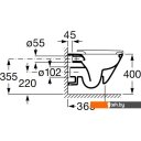 Унитазы Roca The Gap 34647L000 (без сиденья)