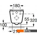 Унитазы Roca The Gap 34647L000 (без сиденья)