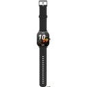 Умные часы и браслеты Amazfit Pop 3S (черный, с силиконовым ремешком)