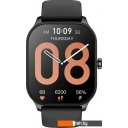 Умные часы и браслеты Amazfit Pop 3S (черный, с силиконовым ремешком)