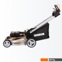 Газонокосилки Worx WG761E (с 4-мя АКБ)
