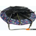 Батуты Calviano Smile 183 см-6 ft с внешней сеткой складной