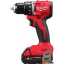 Шуруповерты, гайковерты, электроотвертки Milwaukee M18 M18BLDDRC-202C 4933492833 (с 2-мя АКБ 2 Ач, кейс)
