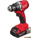 Шуруповерты, гайковерты, электроотвертки Milwaukee M18 M18BLDDRC-202C 4933492833 (с 2-мя АКБ 2 Ач, кейс)