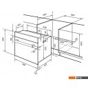 Духовые шкафы LEX EDS 101 WH