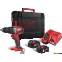 Шуруповерты, гайковерты, электроотвертки Milwaukee M18 BLPD2-502X 4933464517 (с 2-мя АКБ 5 Ач, кейс)