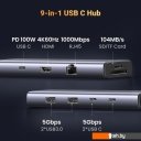 USB-хабы и док-станции Ugreen CM498 15375