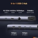 USB-хабы и док-станции Ugreen CM498 15375