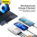 Портативные зарядные устройства Baseus Bipow Pro Digital Display Fast Charge Power Bank 20000mAh (белый)
