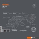 Угловые шлифмашины (болгарки) Daewoo Power DAG 3021Li Set (с 1-им АКБ)