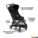 Детские коляски и аксессуары Bugaboo Butterfly (black/forest green)
