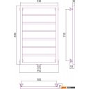 Полотенцесушители Сунержа Канцлер 800x500 00-0254-8050