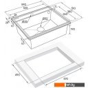 Кухонные мойки Paulmark Stepia 60 PM115951-BLM (черный металлик)