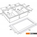 Кухонные мойки Paulmark Kroner 75 PM217551-GM