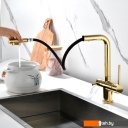 Смесители Paulmark Serpentine SE213222-G (золото)