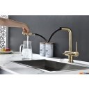 Смесители Paulmark Serpentine SE213222-BR (бронза)