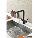 Смесители Paulmark Serpentine Se213222-GM (черный/вороненая сталь)