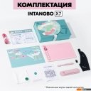 Графические планшеты Parblo Intangbo X7 (розовый)