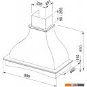 Вытяжки Franke Country Wood FCS 90 O1 321.0592.491 (ваниль/белый)