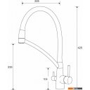 Смесители Paulmark Siegen Si213111-BR (бронза/черный)