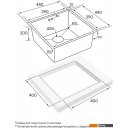 Кухонные мойки Paulmark PM214444-BS