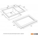 Кухонные мойки Paulmark Flugen 60 PM317850-GR