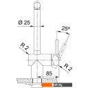 Смесители Franke Atlas Neo поворотный излив (нержавеющая сталь) 115.0521.435