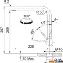Смесители Franke Atlas Neo поворотный излив (нержавеющая сталь) 115.0521.435