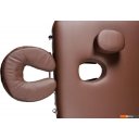 Массажеры и массажные кресла Atlas Sport 70 см XXL PRO с валиком складной 3-с деревянный (коричневый)