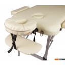 Массажеры и массажные кресла Atlas Sport складной 3-с алюминиевый 60 см (бежевый)
