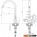 Смесители GranFest Quarz GF-Z5420 (черный)