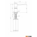 Аксессуары для ванной и туалета Paulmark Kraft D003-NI(BS) (нержавеющая сталь/никель)