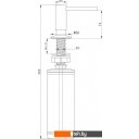 Принадлежности для мытья, сушки, хранения посуды Paulmark Decus D004-GB (глянцевый черный)