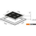 Варочные панели MAUNFELD EEHE.64.5EB/KG