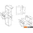 Духовые шкафы Evelux EO 622 EB