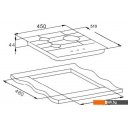 Варочные панели Weissgauff HGG 451 BFh Nano Matt Glass