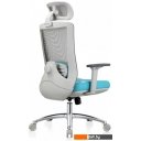 Офисные кресла и стулья Evolution ERGO Prime Sky Blue (серый/бирюзовый)