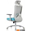 Офисные кресла и стулья Evolution ERGO Prime Sky Blue (серый/бирюзовый)