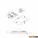 Варочные панели Korting HGG 6420 CN